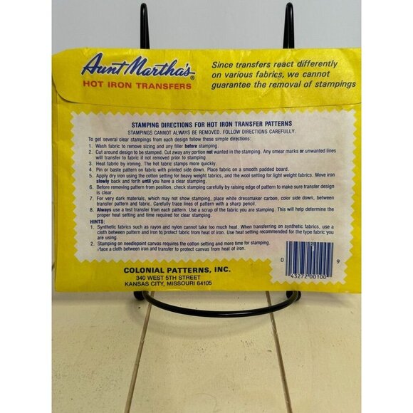 Hot Iron Transfers - Vintage New, no tag - Picture 2 of 3